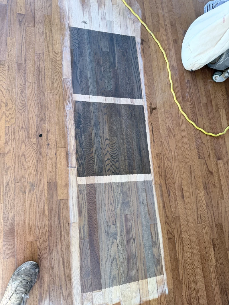 Wood floor project by VGJ Floors Covering in New Jersey