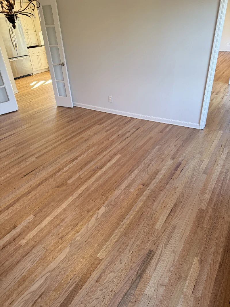 Wood floor project by VGJ Floors Covering in New Jersey