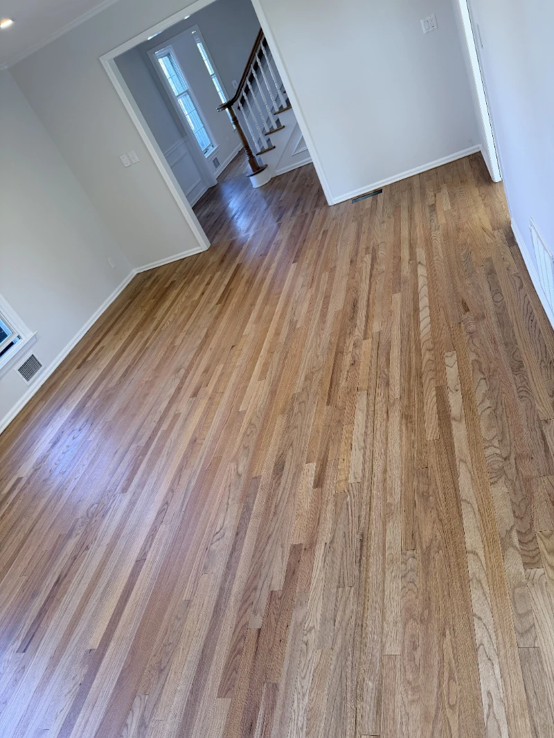 Wood floor project by VGJ Floors Covering in New Jersey