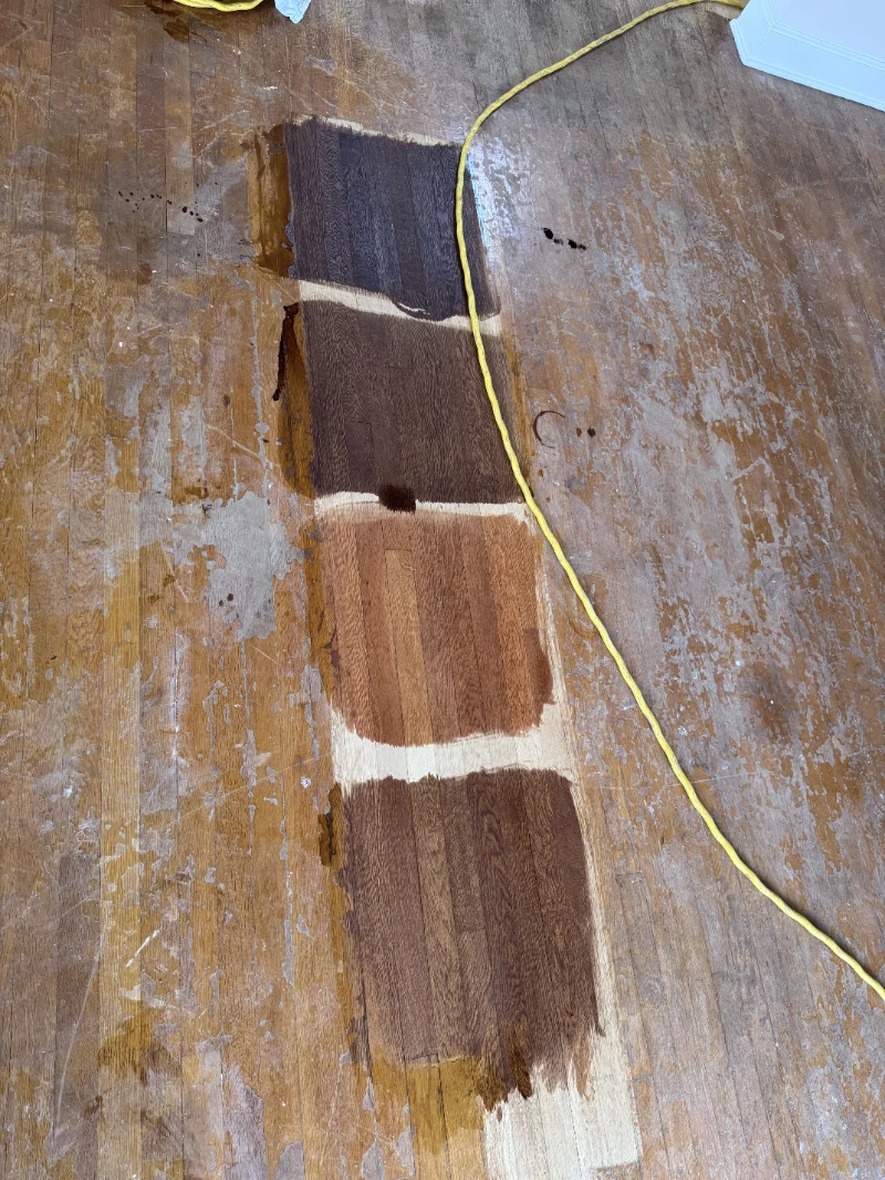 Wood floor project by VGJ Floors Covering in New Jersey