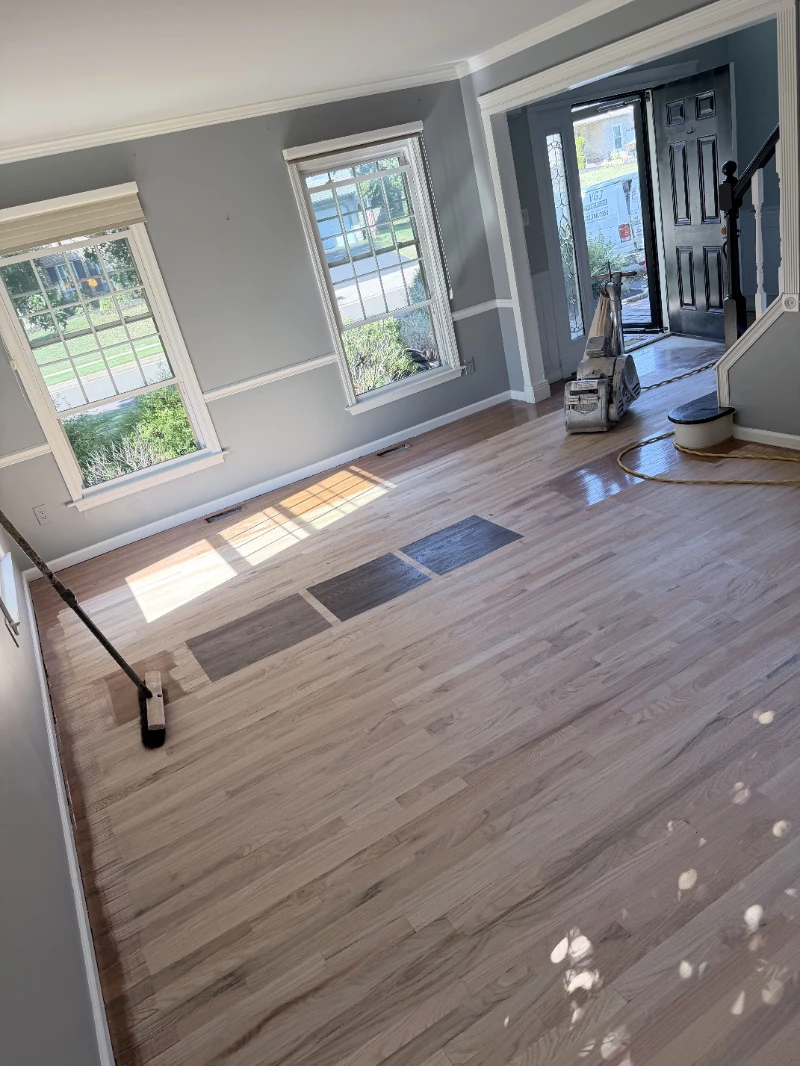 Wood floor project by VGJ Floors Covering in New Jersey
