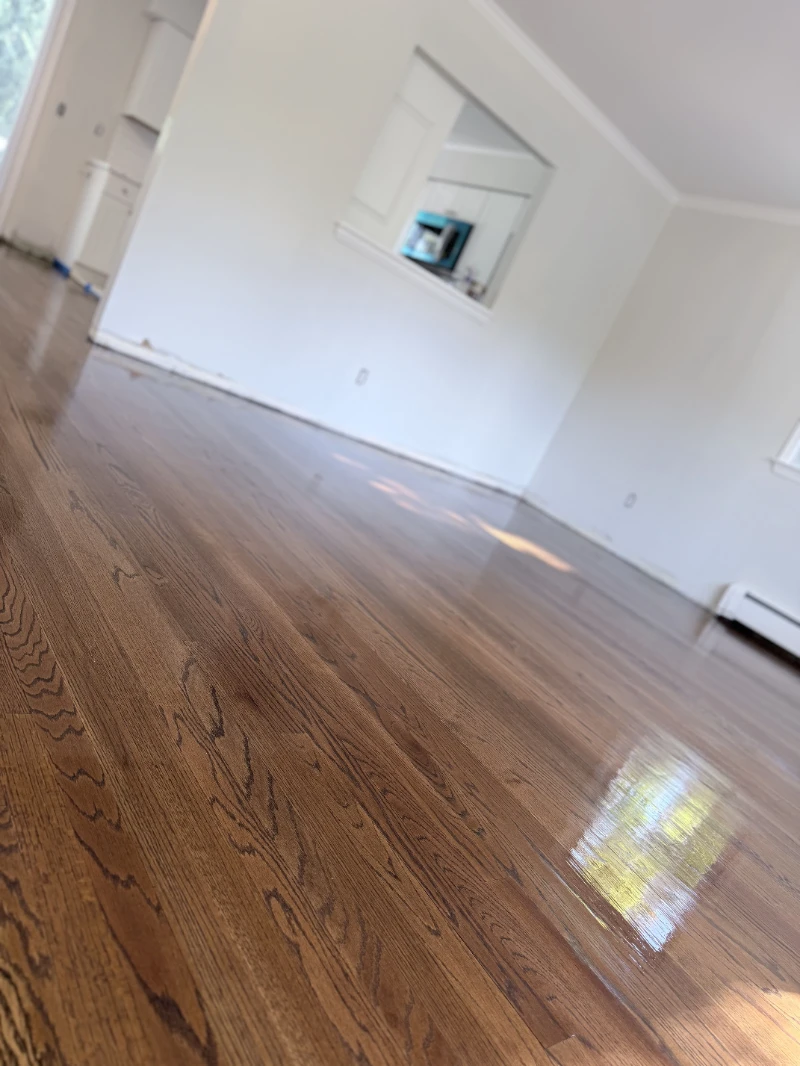 Wood floor project by VGJ Floors Covering in New Jersey