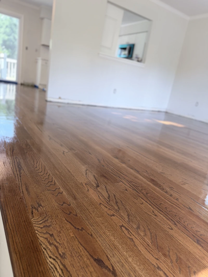 Wood floor project by VGJ Floors Covering in New Jersey