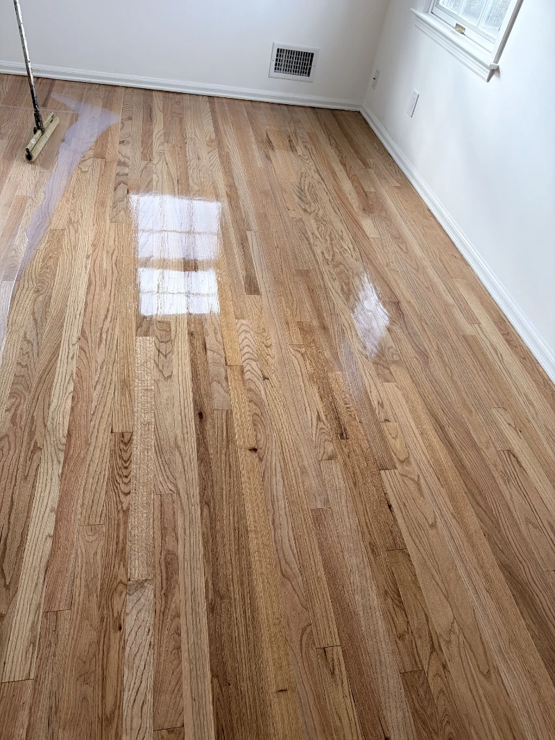 Wood floor project by VGJ Floors Covering in New Jersey
