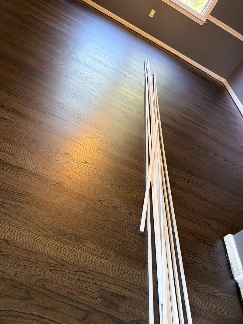 Wood floor project by VGJ Floors Covering in New Jersey