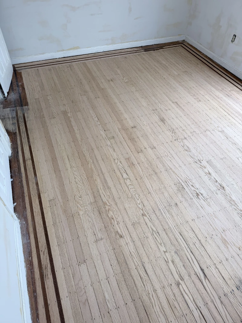 Wood floor project by VGJ Floors Covering in New Jersey