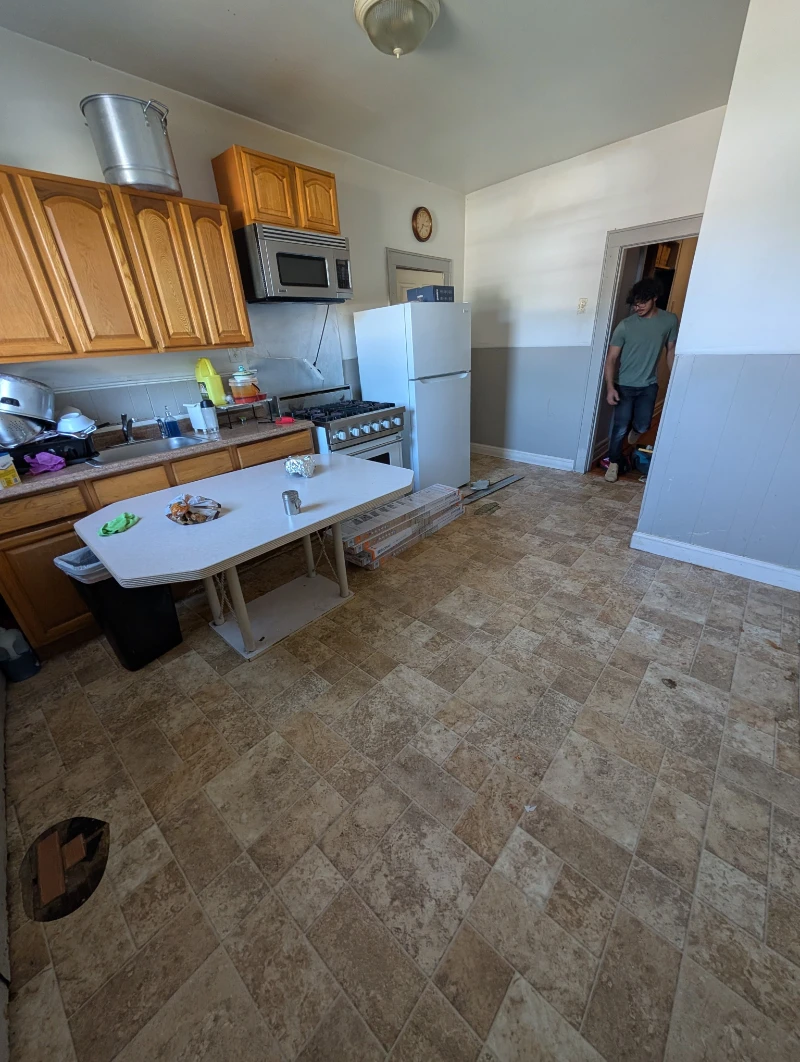 Wood floor project by VGJ Floors Covering in New Jersey