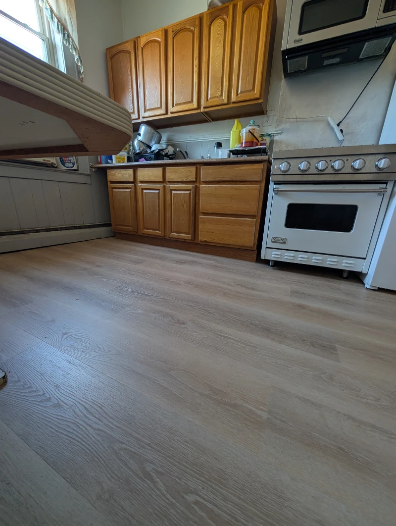 Wood floor project by VGJ Floors Covering in New Jersey