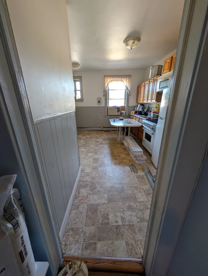 Wood floor project by VGJ Floors Covering in New Jersey