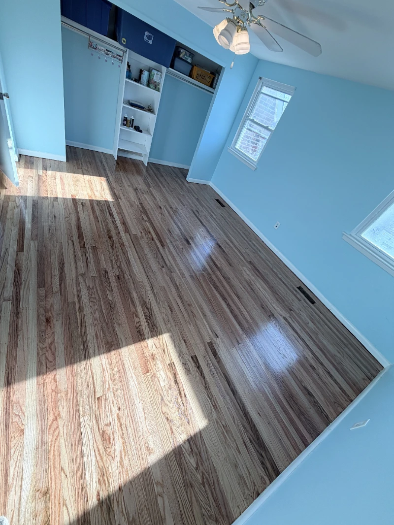 Wood floor project by VGJ Floors Covering in New Jersey