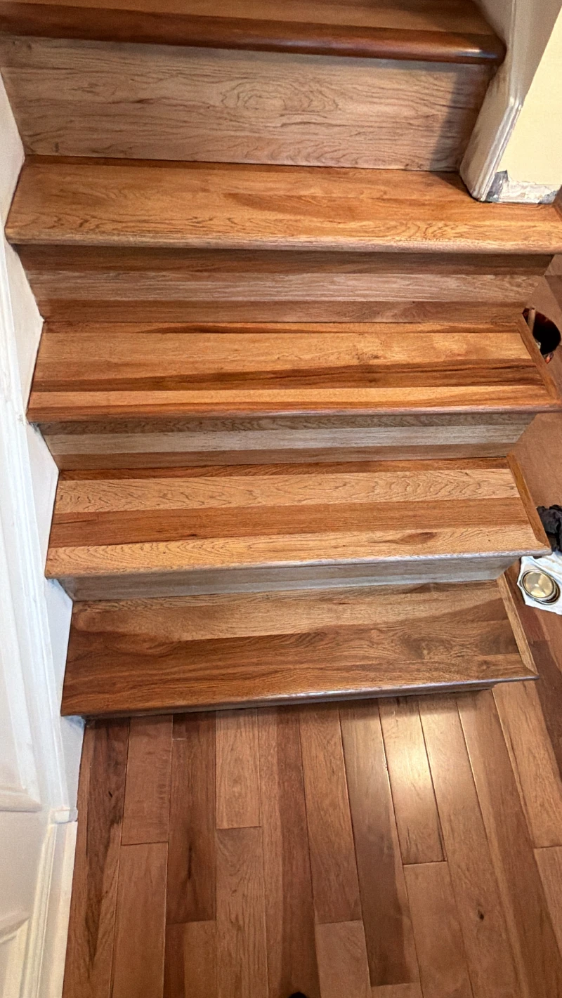 Wood floor project by VGJ Floors Covering in New Jersey